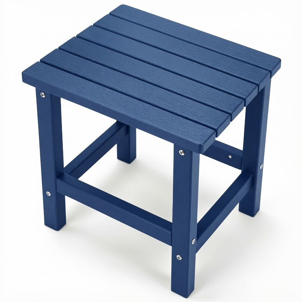 HDPE Outdoor Side Table with Multiple Color Options for Patio detail image - detail view 10