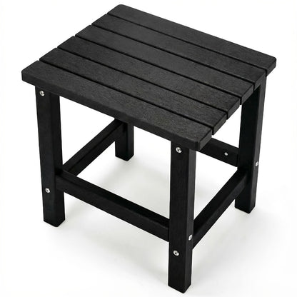 HDPE Outdoor Side Table with Multiple Color Options for Patio detail image - detail view 5