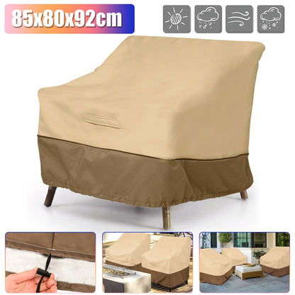 Patio Furniture Cover shown in the Beige, 1pc option