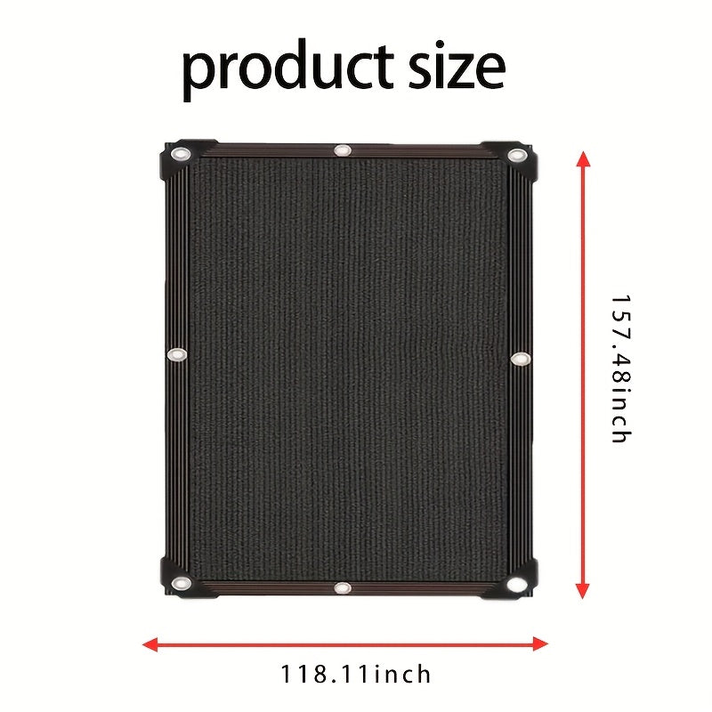Shade Sail shown in the 118.11*157.48Inch option