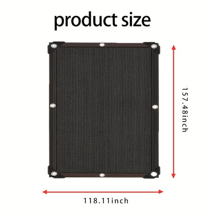 Shade Sail shown in the 118.11*157.48Inch option