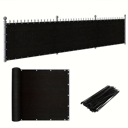Heavy-Duty HDPE Privacy Screen Fence with Added Privacy and UV Protection detail image - detail view 3