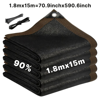 Heavy-Duty HDPE Privacy Screen with Added Privacy and Multiple Color Options detail image - detail view 11