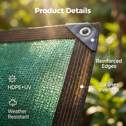 Heavy-Duty HDPE Privacy Screen with Added Privacy and Multiple Color Options detail image