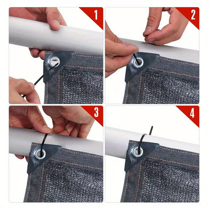 Heavy-Duty HDPE Privacy Screen with UV Protection for Privacy and Space Definition detail image - detail view 10