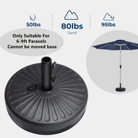 95lb Patio Umbrella Stand Base