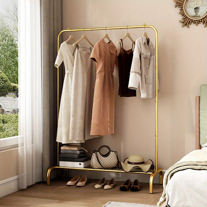 Clothes Rack shown in the 【Golden color】 option