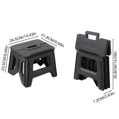 Folding Stool shown in the Black option
