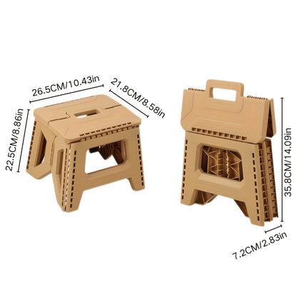 Folding Stool shown in the Khaki option