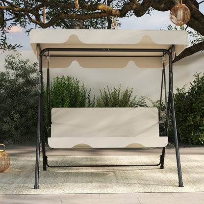 Heavy-Duty Porch Swing Set with Multiple Color Options for Patio detail image - detail view 5