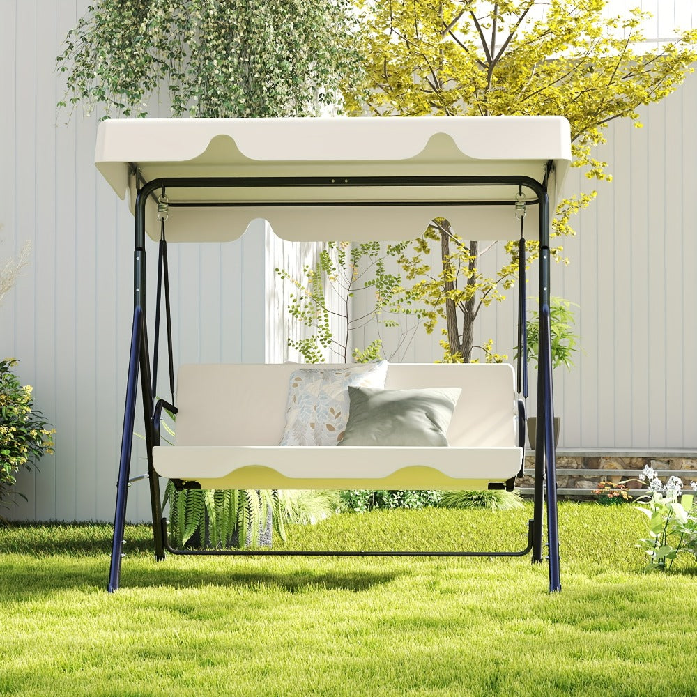 Heavy-Duty Porch Swing with Multiple Color Options for Patio detail image - detail view 4