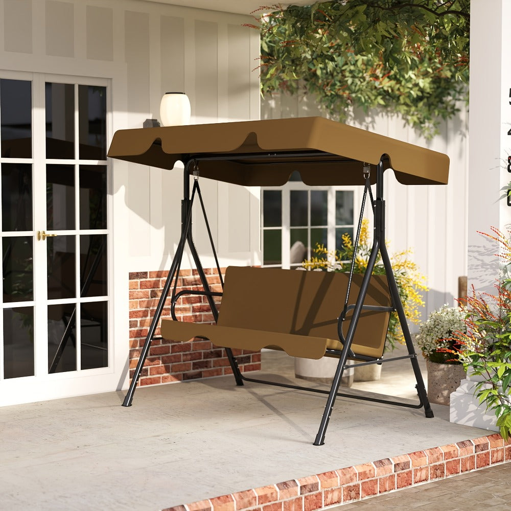 Heavy-Duty Porch Swing with Multiple Color Options for Patio detail image - detail view 6
