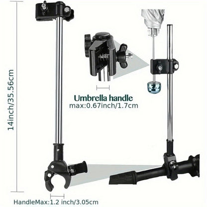 Heavy-Duty Umbrella Holder with Tool-Free Assembly for Patio detail image - detail view 12