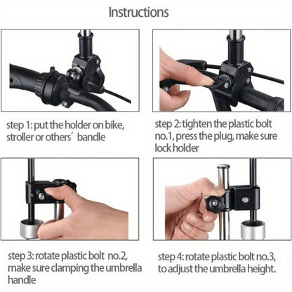 Heavy-Duty Umbrella Holder with Tool-Free Assembly for Patio detail image - detail view 14