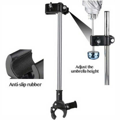 Heavy-Duty Umbrella Holder with Tool-Free Assembly for Patio detail image - detail view 8