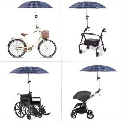 Umbrella Holder, Bracket Adjustable No-Wrench Clip-On Heavy Duty - Universal Fit shown in the main product view