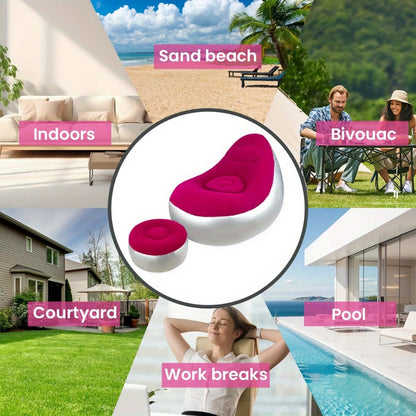 Inflatable Chair with Multiple Color Options for Comfortable Everyday Seating detail image - detail view 10