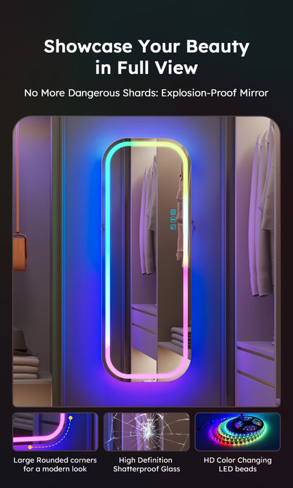 Jewelry Cabinet with LED Lighting for Organized Everyday Storage in Bedroom detail image - detail view 17