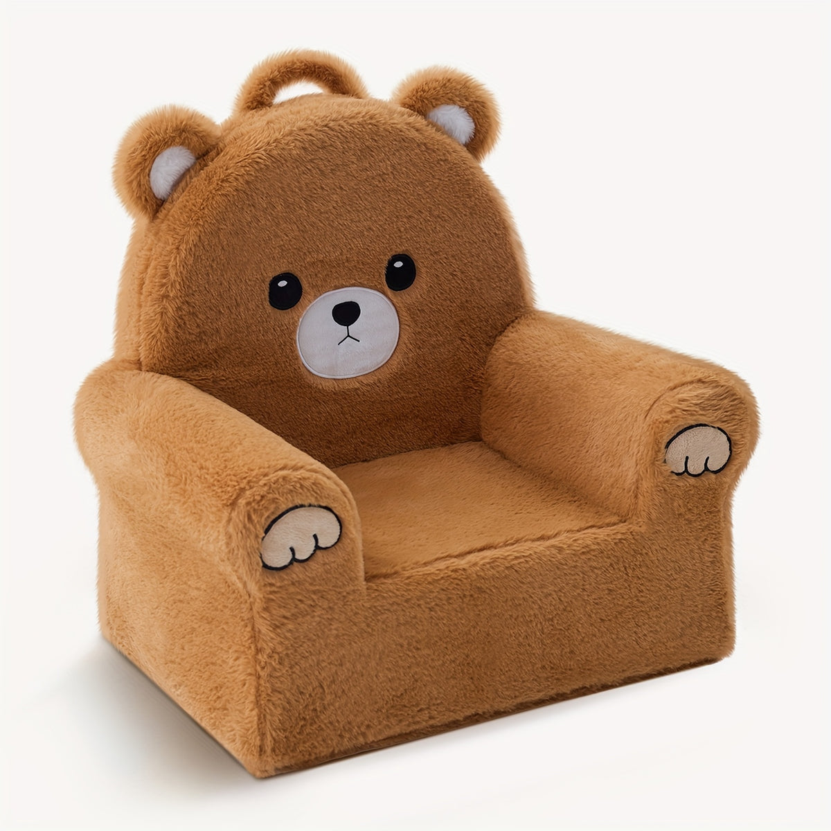 Kids Sofa Chair shown in the Round bear option