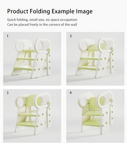 Kids Step Stool with Adjustable Height for Comfortable Everyday Seating in Kids' Room detail image - detail view 14