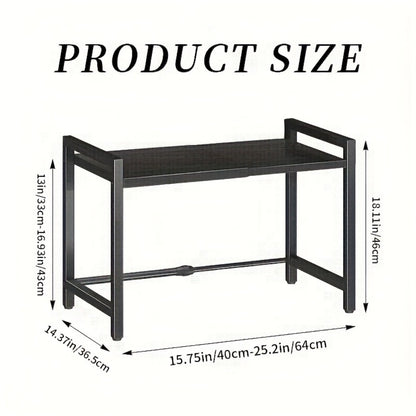 Kitchen Storage Rack with Tool-Free Assembly for Organized Everyday Storage detail image
