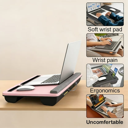 Lap Desk with Tablet Slot for Work, Display, and Everyday Use in Home Office detail image - detail view 6