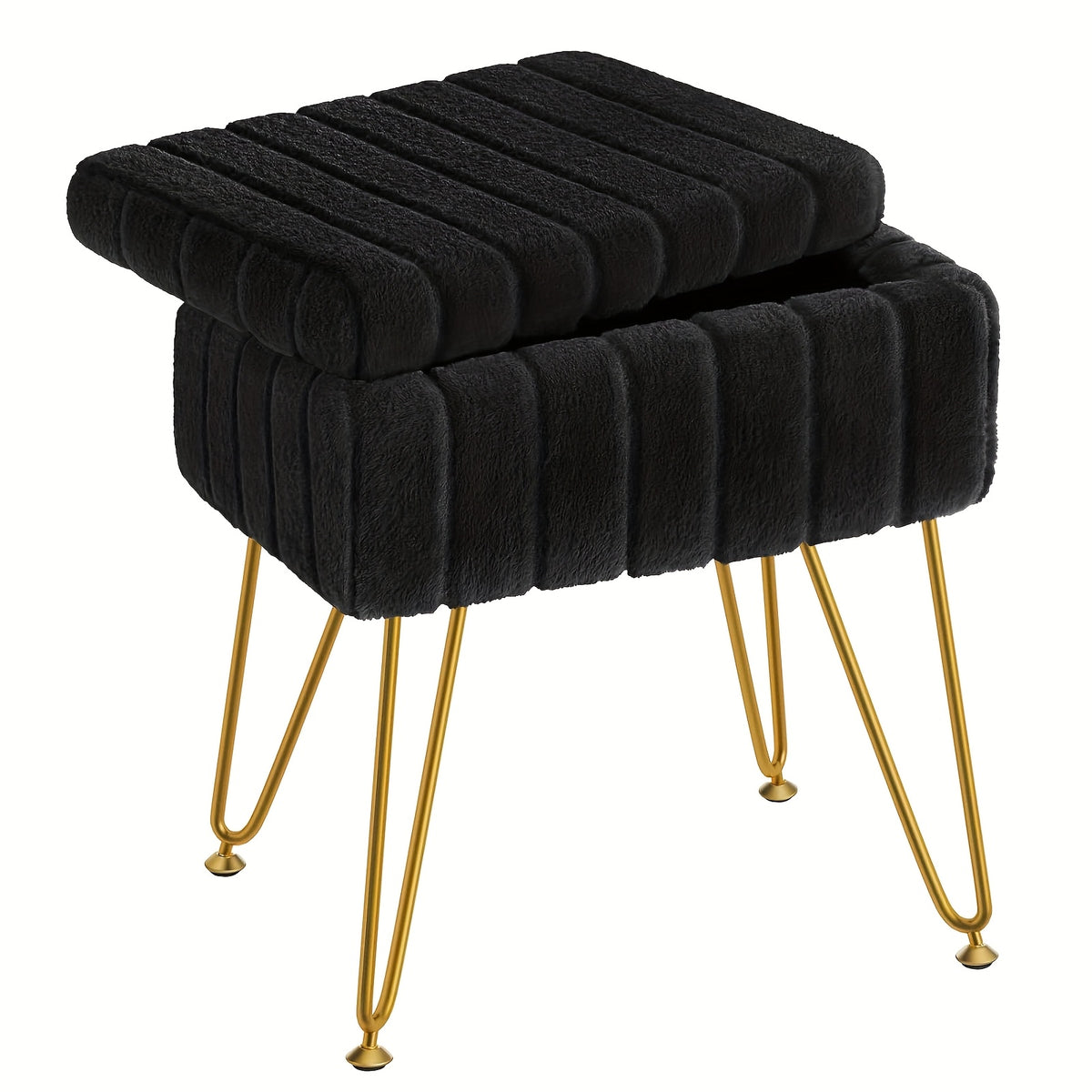Ottoman shown in the Upgraded Deluxe Black - 22in Capacity 2.64gal option