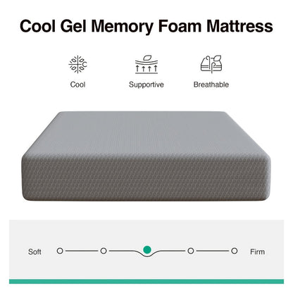 Mattress, Medium-Firm Bed Mattress for Bedroom Comfort and Support detail image - detail view 10