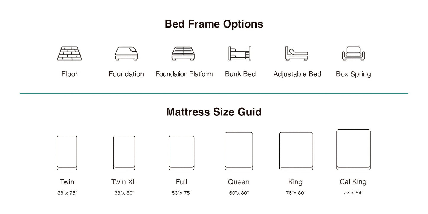 Mattress, Medium-Firm Bed Mattress for Bedroom Comfort and Support detail image - detail view 15