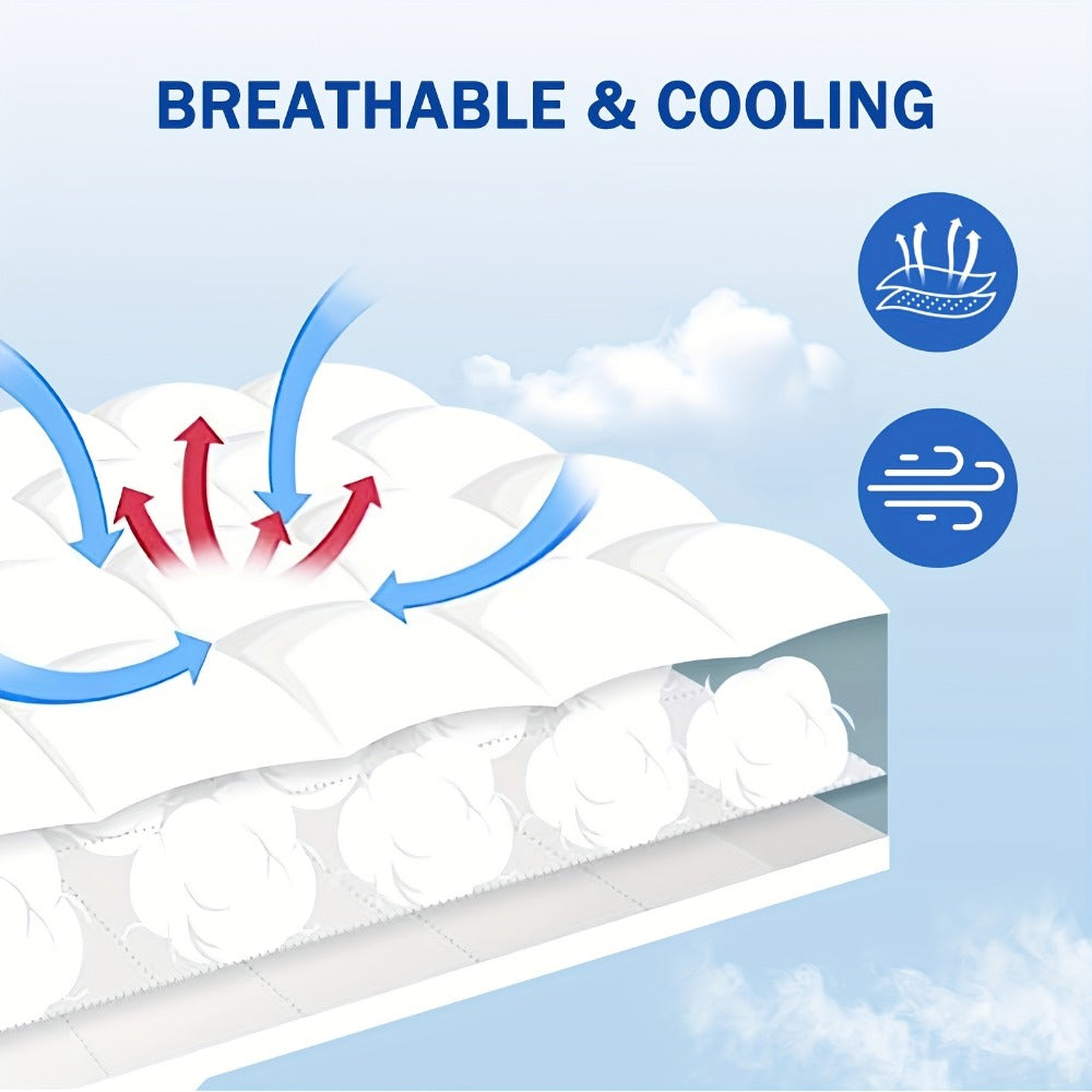 Mattress Protector with Washable Cover and Non-Slip Base for Bedroom detail image - detail view 10