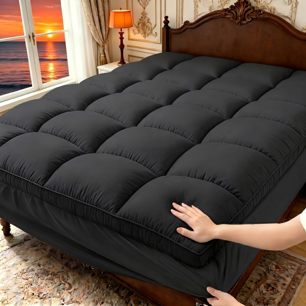 Mattress Topper, Bed Mattress Pad for Bedroom Comfort and Support detail image - detail view 3