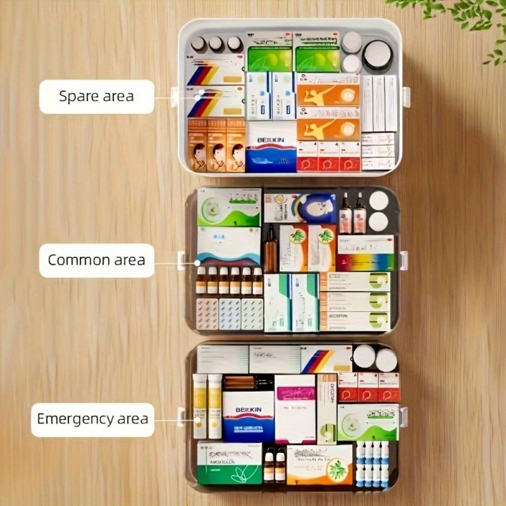 Medicine Storage Box with Large-Capacity Storage for Bedroom detail image - detail view 24