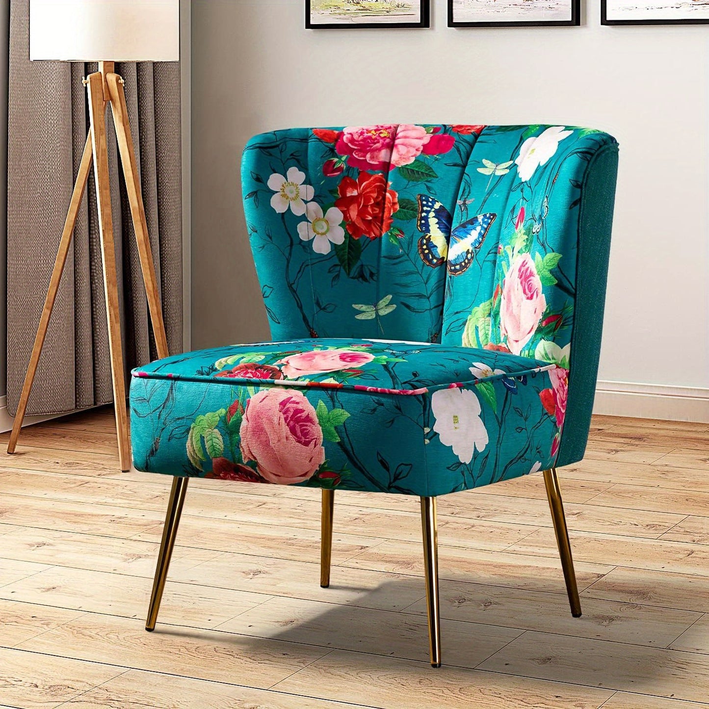 Accent Chair shown in the Blue-s1 option