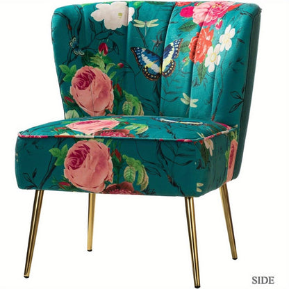 Metal Accent Chair with Multiple Color Options for Living Room detail image - detail view 13