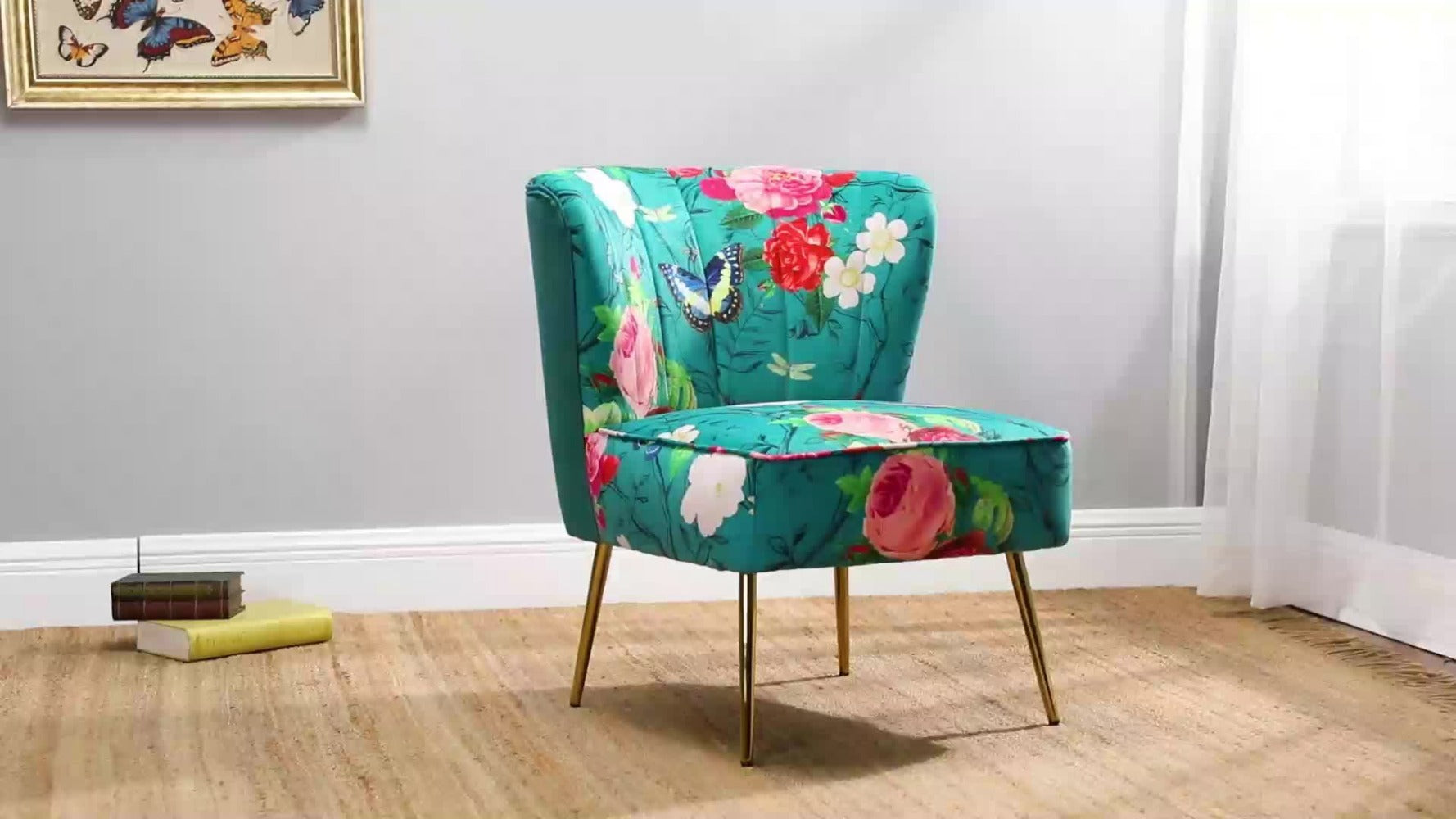 Metal Accent Chair with Multiple Color Options for Living Room detail image - detail view 15