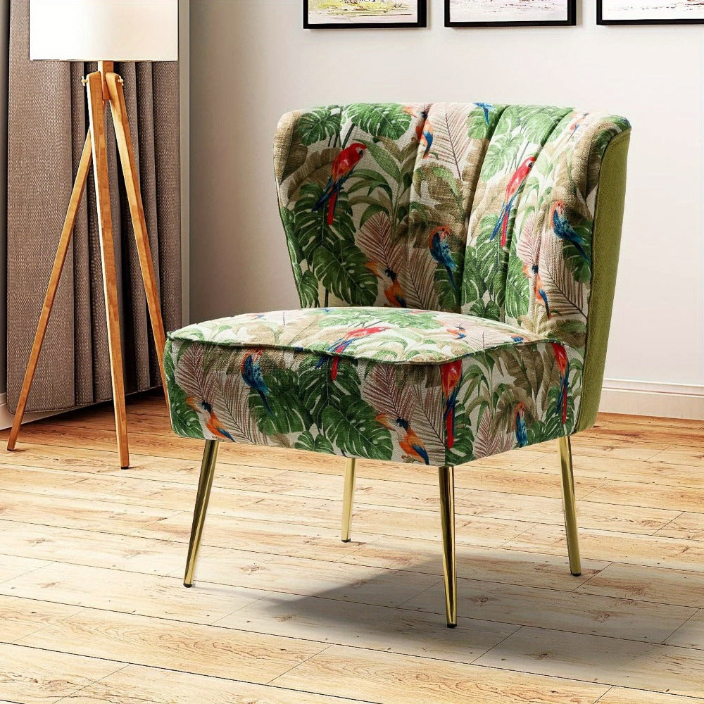 Metal Accent Chair with Multiple Color Options for Living Room detail image - detail view 5