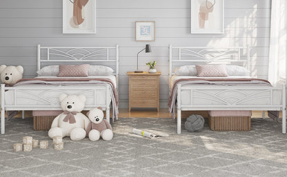 Metal Bed Frame, Bedroom Platform Bed for Bedroom Comfort and Support detail image - detail view 12