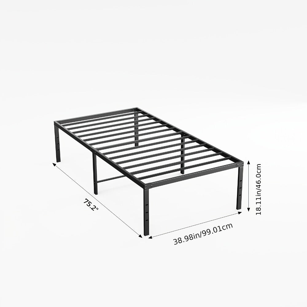 Metal Bed Frame, Mattress Support Frame for Bedroom Comfort and Support detail image - detail view 18