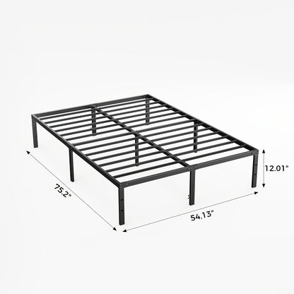 Bed Frame shown in the Full(12IN) option