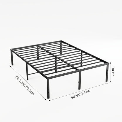 Bed Frame shown in the Queen (18IN) option
