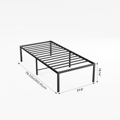 Bed Frame shown in the Twin XL(16IN) option