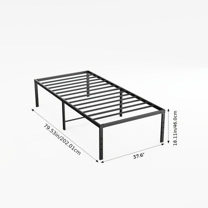 Bed Frame shown in the TwinXL (18IN) option