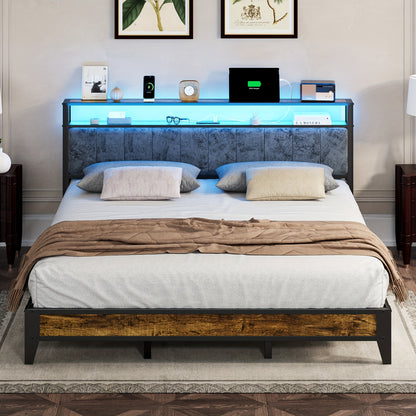 Bed Frame shown in the King option