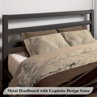 Metal Bed Frame with No Box Spring Needed for Bedroom Comfort and Support detail image - detail view 8
