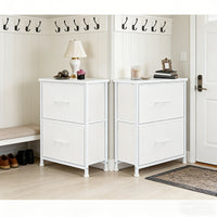 2-drawer cabinet-White*2