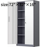 72-inch Double Gray