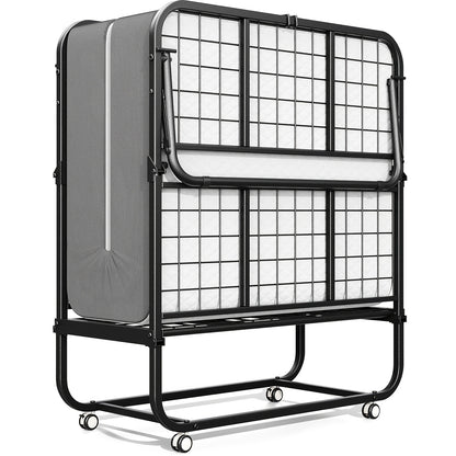 Folding Bed shown in the Black option