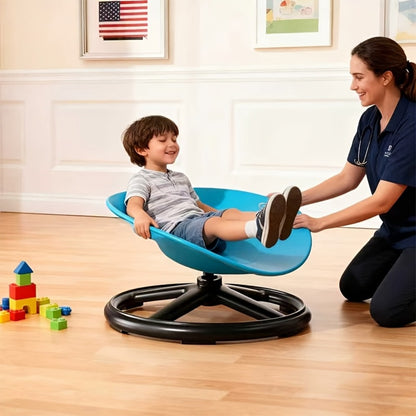 Metal Kids Sensory Swivel Chair with Multiple Color Options, Active Seating Chair detail image - detail view 8