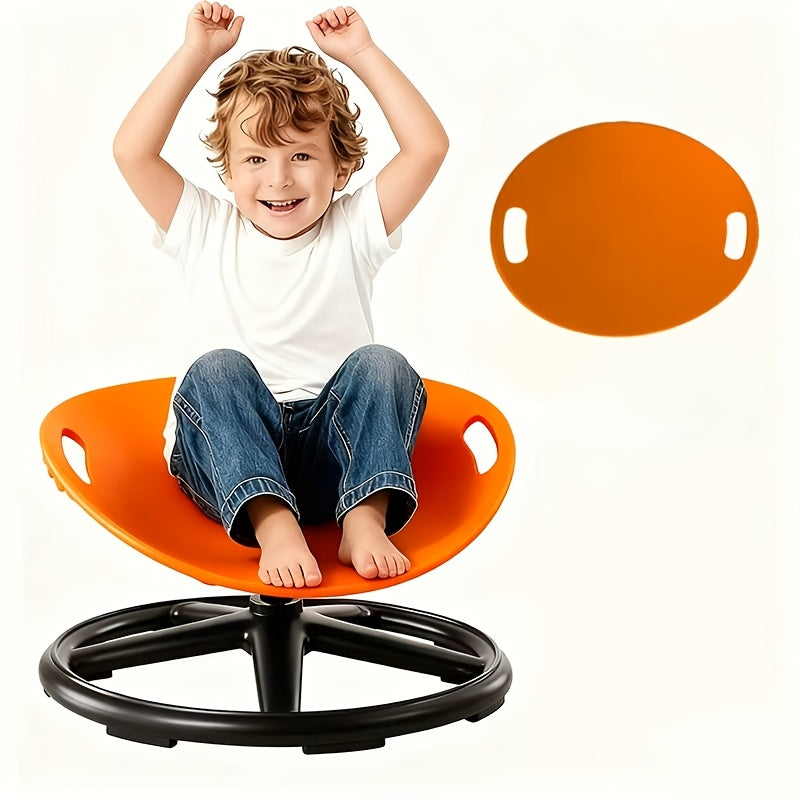 Sensory Chair shown in the Orange Sensory Integration Training Bench option