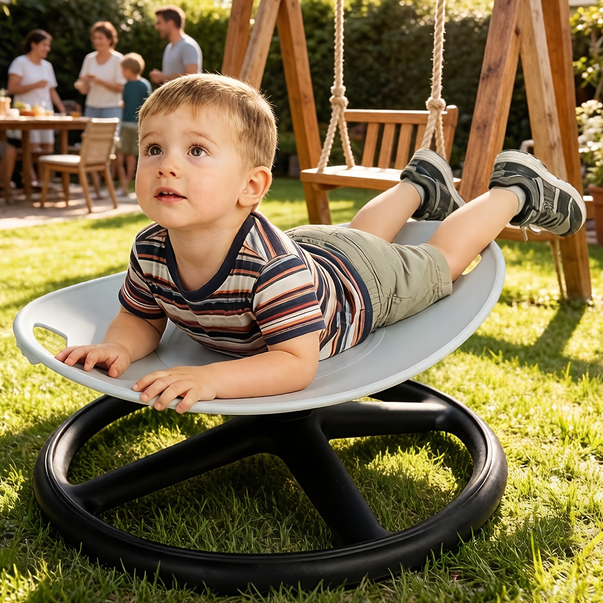 Sensory Chair shown in the Gray option